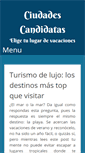 Mobile Screenshot of ciudadescandidatas.com